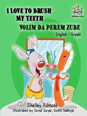 cover image of I Love to Brush My Teeth Volim da perem zube